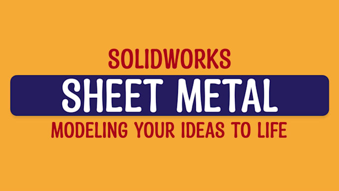 3d sheet metal modeling dxf from your visuals