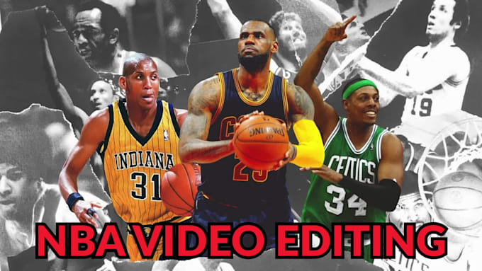 professionally edit nba videos for youtube channel