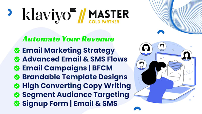 set up klaviyo email marketing automated flows for stores