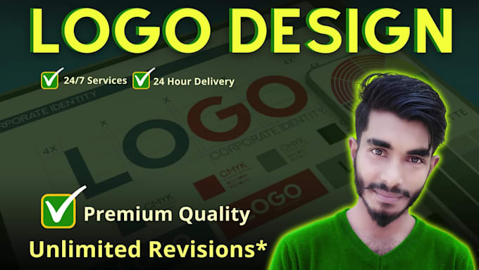 design premium logo for your business