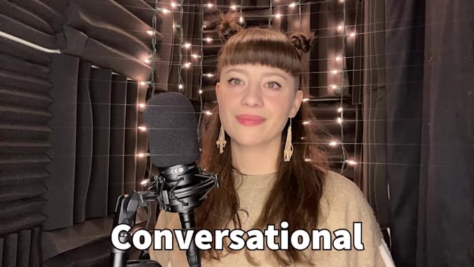 be your conversational and relatable voice over professional