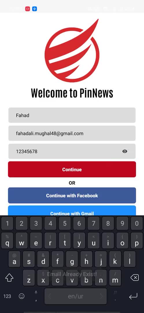 develop an android app