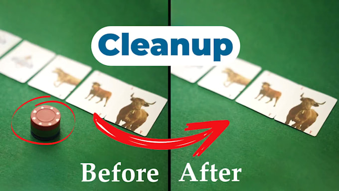 professionally remove unwanted objects