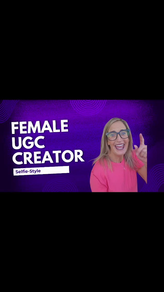 create authentic selfie style ugc videos for your brand
