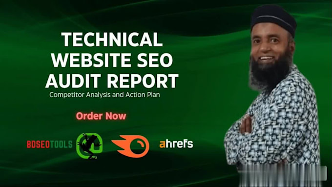 provide website technical seo audit with action plan