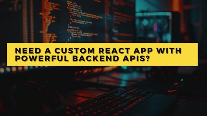 develop react express apps with API integration