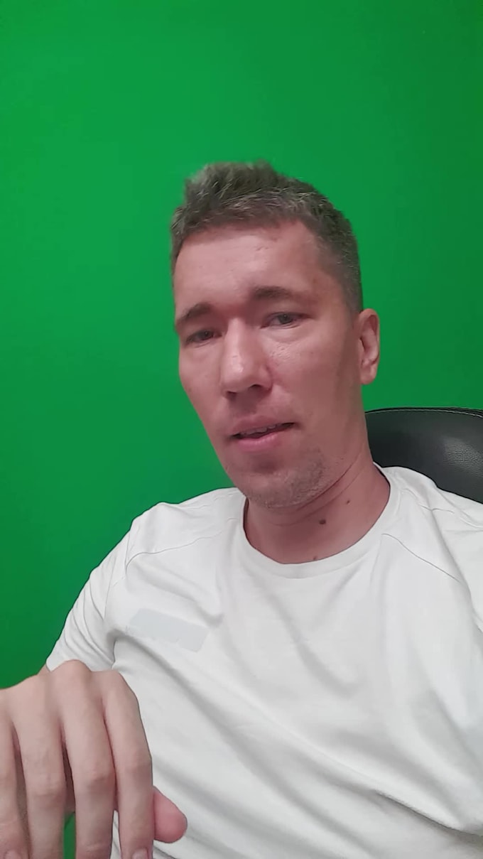 record a natural selfie style video