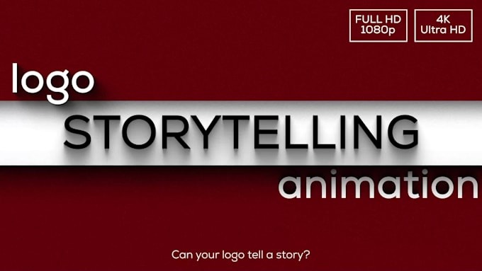 design a unique logo animation with story