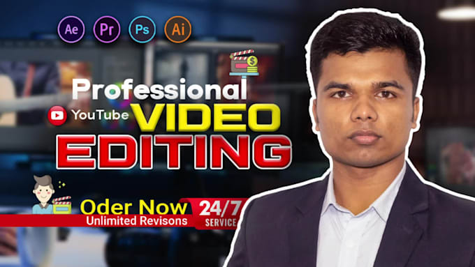 do professional youtube video editing, reels, shorts and social media