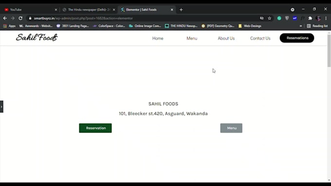 rebuild the homepage of your wordpress website and fix issues
