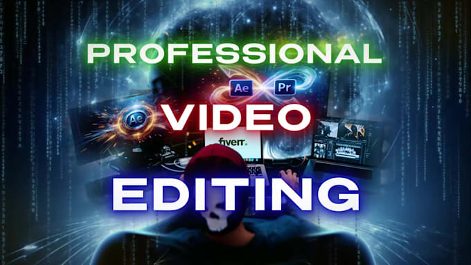 professional video editing and motion graphics