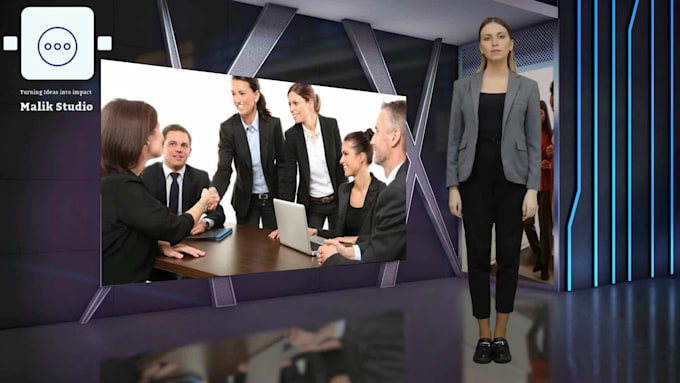 make a professional ai spokesperson video with a human avatar