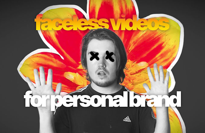edit your faceless video clip for personal brand