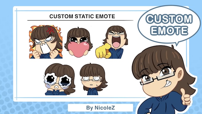 design custom emotes for streaming and discord