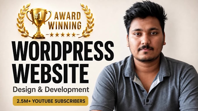 create wordpress website design, redesign, ecommerce website development