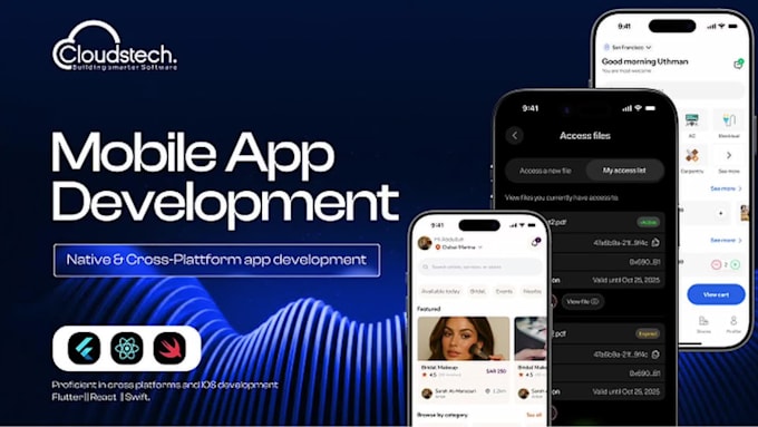 be your flutter developer for ai mobile app ios android app development