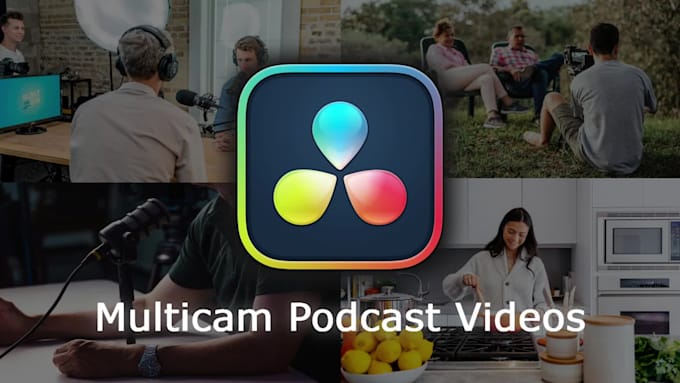edit your raw multicam podcast footage