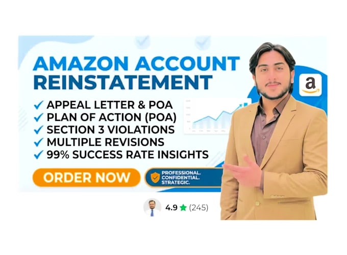 do amazon account reinstatement and remove amazon section 3 violation