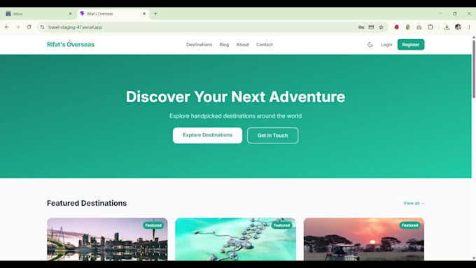 build a fullstack django rest and react web application