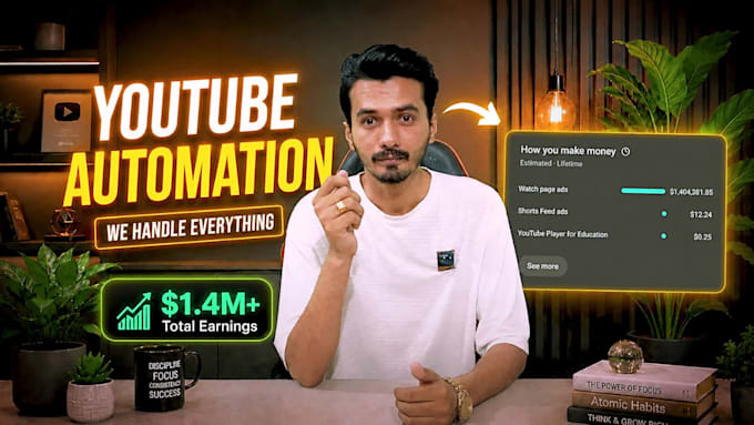 manage your faceless youtube automation channel