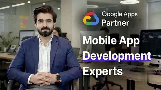 develop mobile app with flutter for ios and android