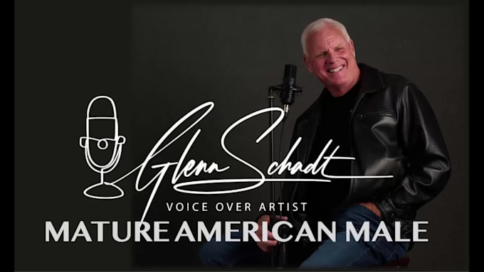 record a deep professional american male voice over