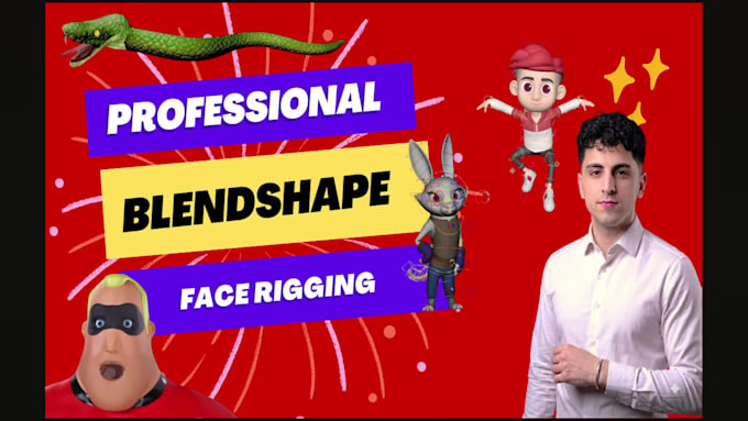 make blendshapes for face rig, morph target, facial mocap, and arkit