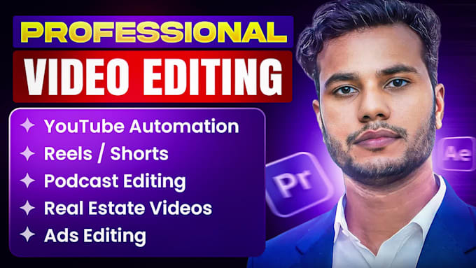 do professional youtube video editing in premiere pro