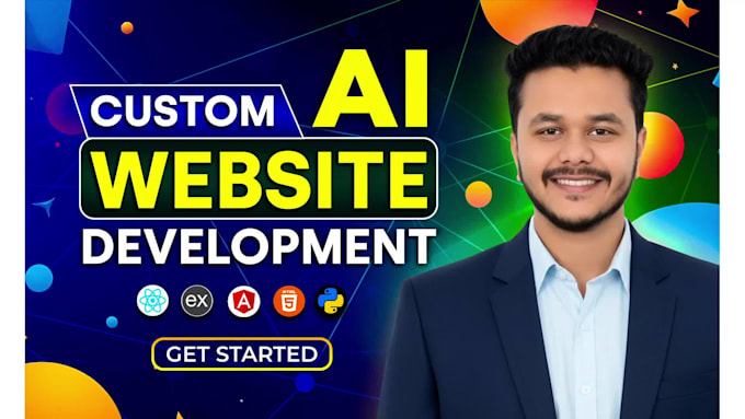 develop ai website, ai chatbot, ai web application, ai software developer