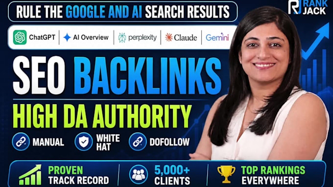 do SEO backlinks high da authority link building for google rankings
