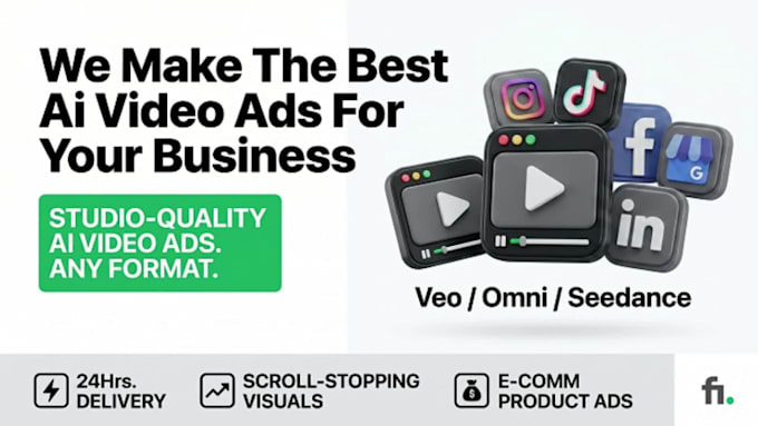 create ai product video and ai commercial video ads
