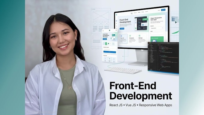 develop expert react and vue frontend websites