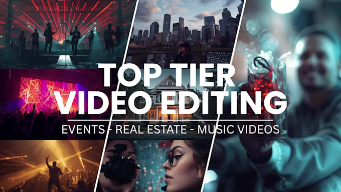 create real estate, events and music videos