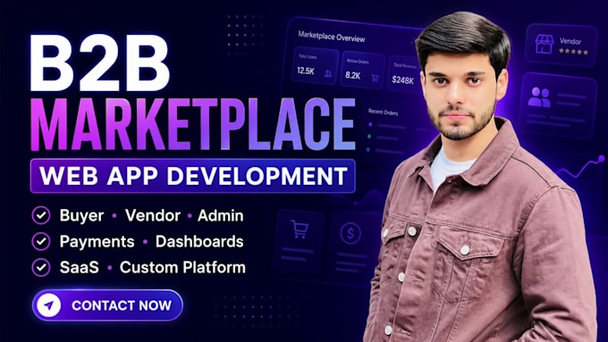 build a custom b2b marketplace web app