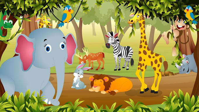 animate children stories into colorful 2d cartoons