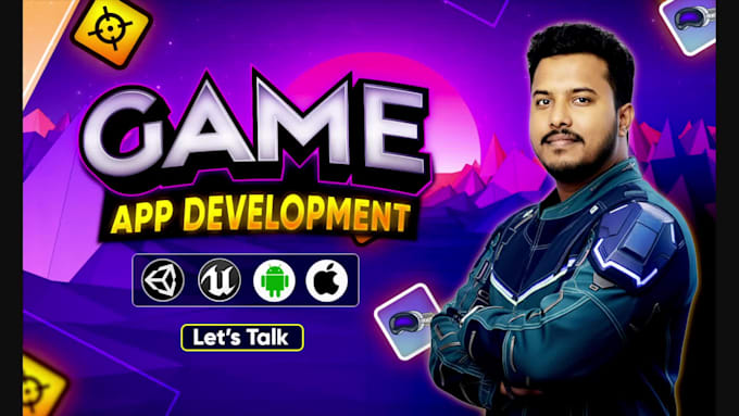 do mobile game development in 3d, 2d game by unity, unreal engine game developer