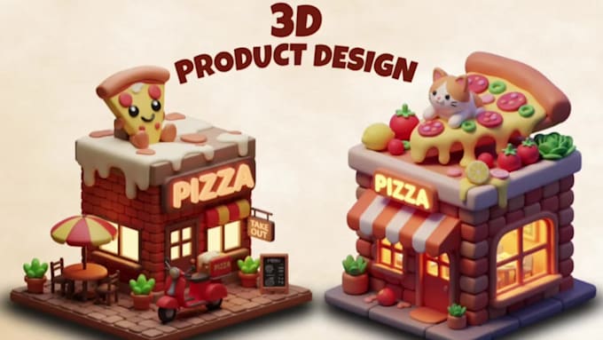 do 3d product modeling and photorealistic rendering