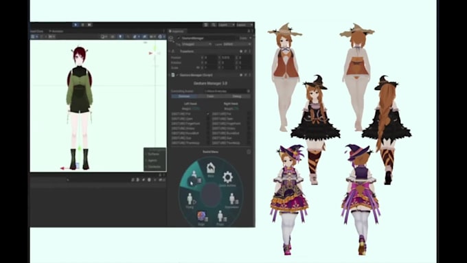 kitbash, optimize, and edit avatars, vrchat upload
