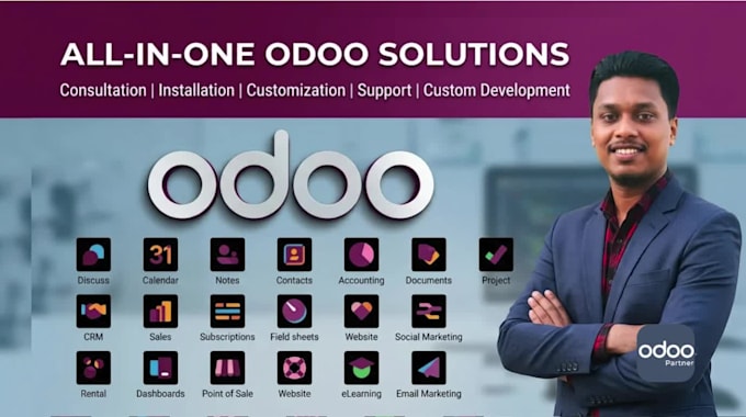 customize, develop, and implement odoo erp modules for your business needs
