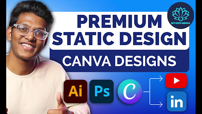 design static creatives for meta ads, linkedin carousel, social media posts