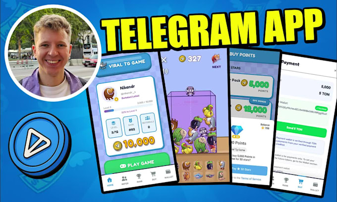 build a telegram mini app with ton, telegram stars, and web3 payments