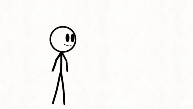 create engaging 2d animations, stickman for social media