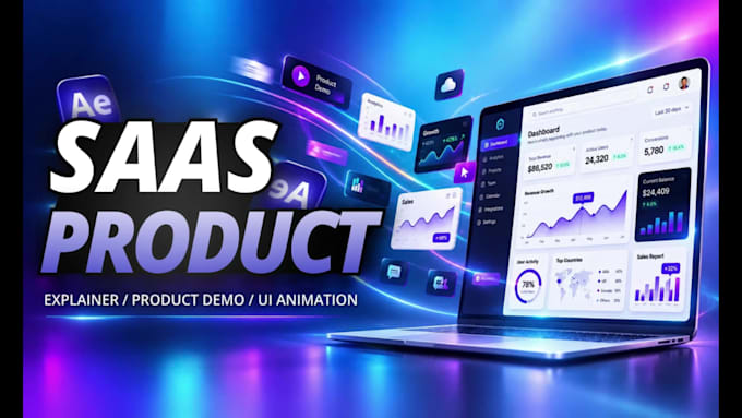 create a saas explainer video and product demo video