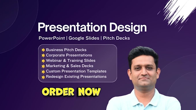 design powerpoint presentation, google slides, and pitch deck