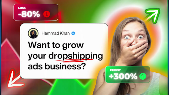 edit shopify, tiktok dropshipping video ads