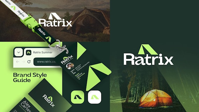 do logo design with brand identity guidelines and branding