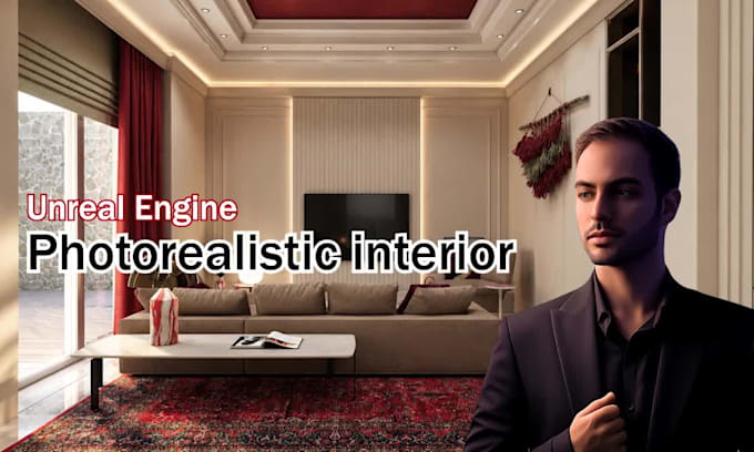 create photorealistic 3d interior rendering