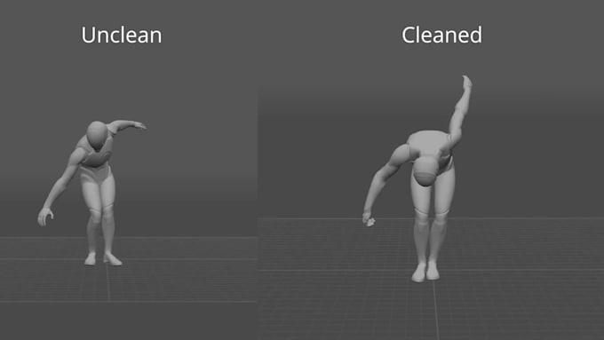 professionally clean and polish your mocap animation