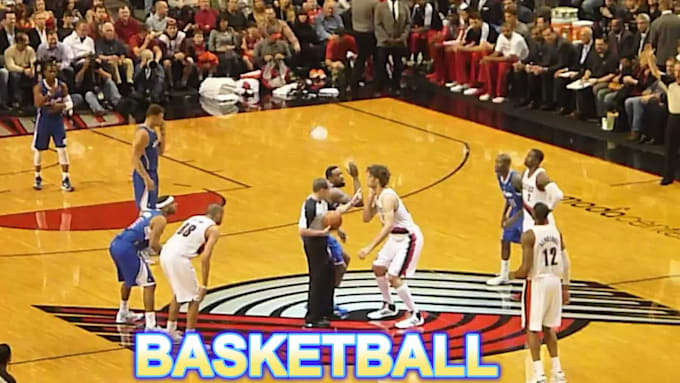 create HD basketball mixtape or highlights reel video editing
