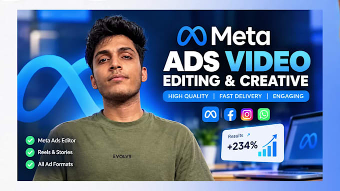 edit high retention meta ads, reels and ugc video ads